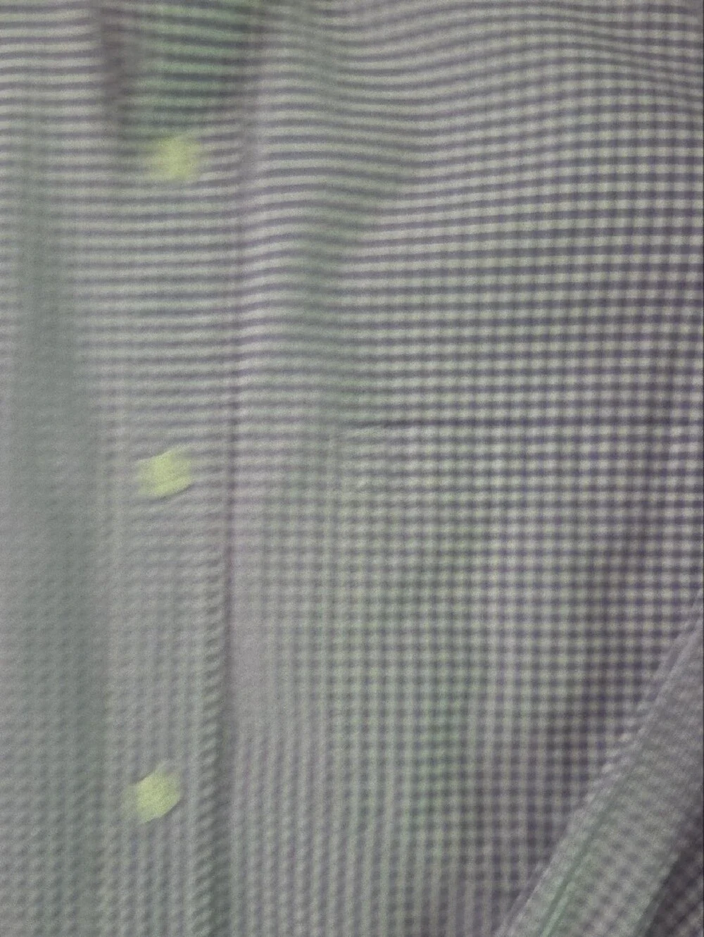J. Crew Purple and White Gingham Button-Down Shirt, M/Slim